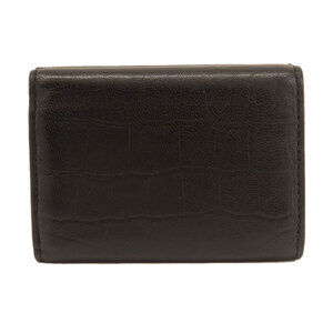 Balenciaga tri compact bi wallet fold leather